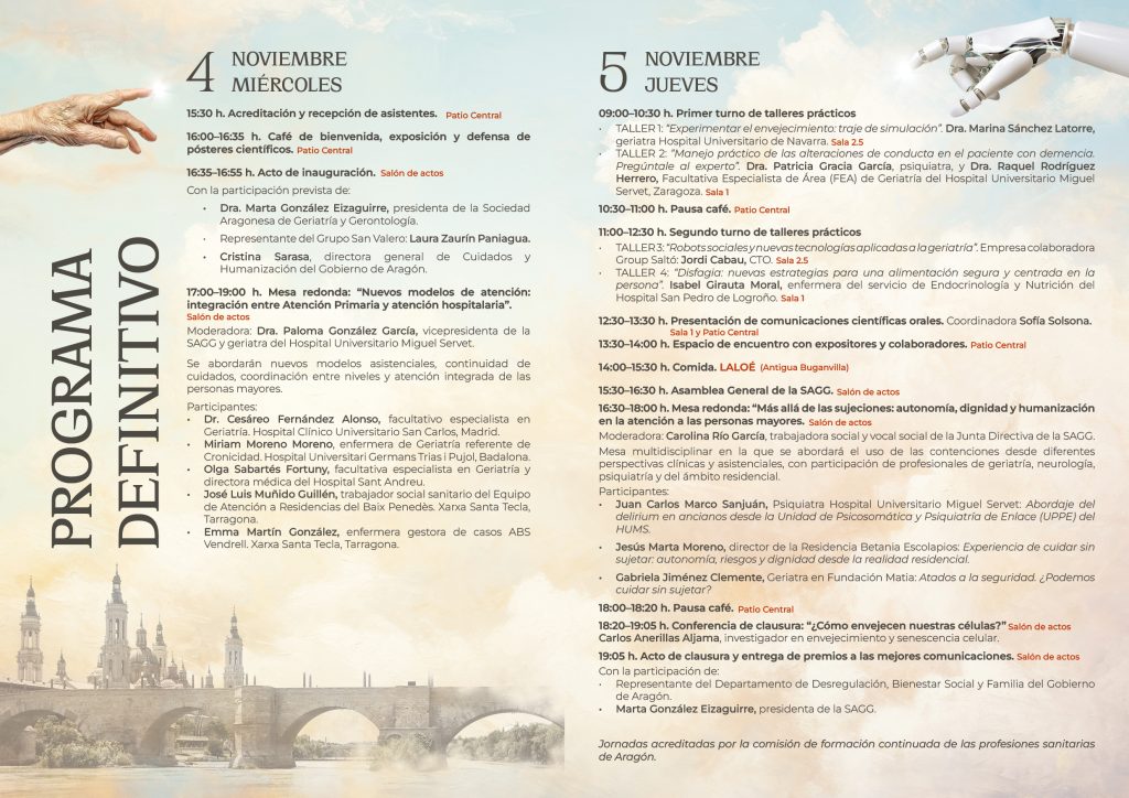 PROGRAMA DEFINITIVO JORNADAS SAGG 2026